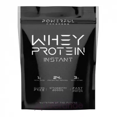 Powerful Progress 100% Whey Protein Instant Strawberry   