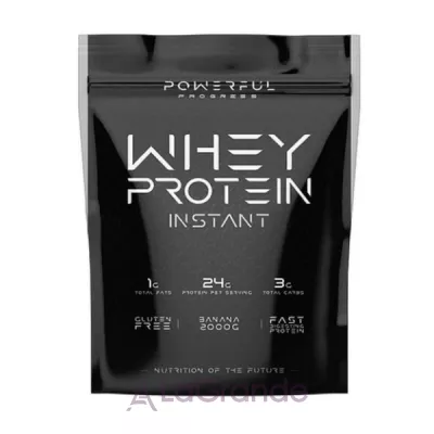 Powerful Progress 100% Whey Protein Instant Strawberry   