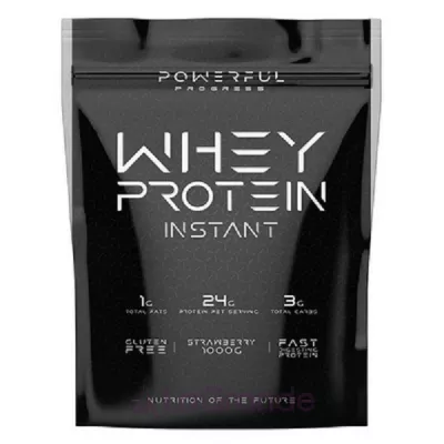 Powerful Progress 100% Whey Protein Instant Strawberry   