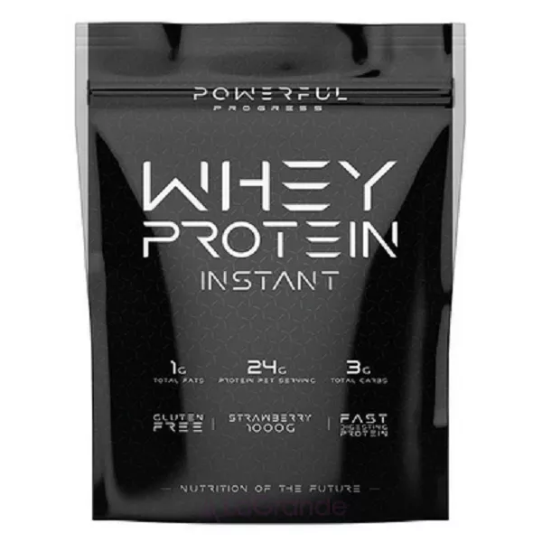 Powerful Progress 100% Whey Protein Instant Strawberry ������������ ������ 