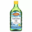 Carlson Wild Norwegian Cod Liver Oil Natural Lemon Flavor '       