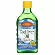 Carlson Wild Norwegian Cod Liver Oil Natural Lemon Flavor '       