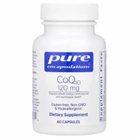 Pure Encapsulations CoQ10 120 mg ����������� ������� "������� Q10", 120 ��