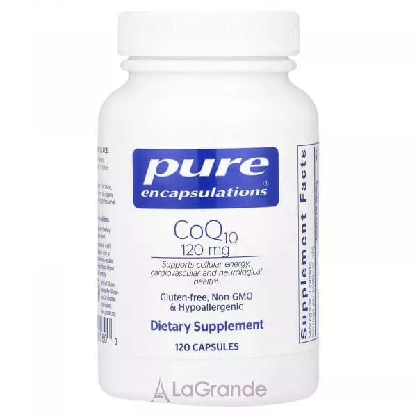 Pure Encapsulations CoQ10 120 mg ����������� ������� 