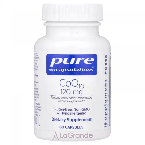 Pure Encapsulations CoQ10 120 mg ����������� ������� 