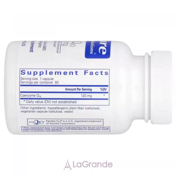 Pure Encapsulations CoQ10 120 mg ����������� ������� 