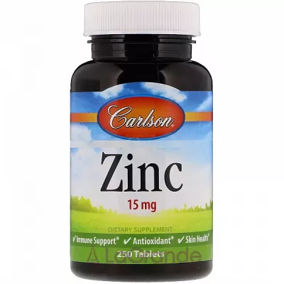 Carlson Zinc 15 mg  15 