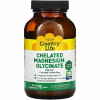 Country Life Chelated Magnesium Glycinate, 400 mg �������� �������� ������ ��� ����������