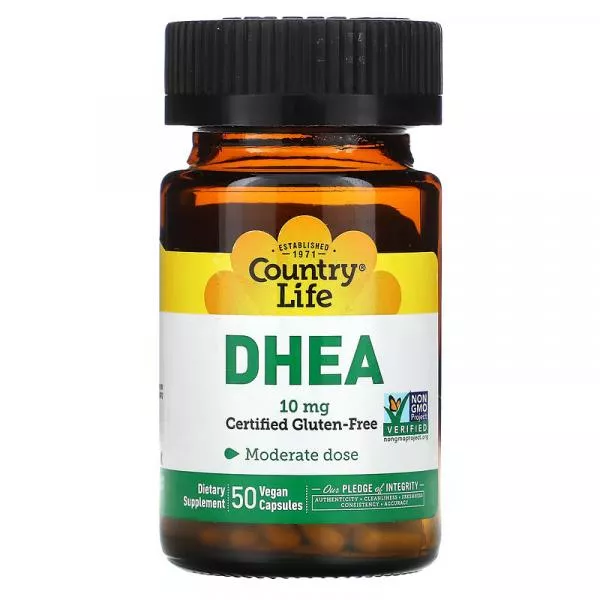 Country Life DHEA, 10 mg ���������������������  (����) ��� ������������� �������