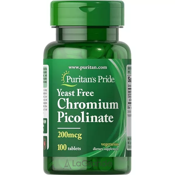 Puritan's Pride GTF Chromium 200 mcg ĳ������ ������� �ϳ������ �����