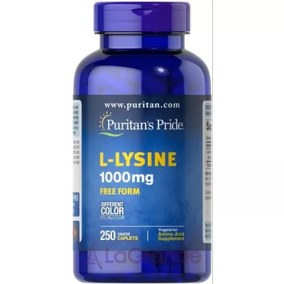 Puritan's Pride L-Lysine 1000 mg  L-   