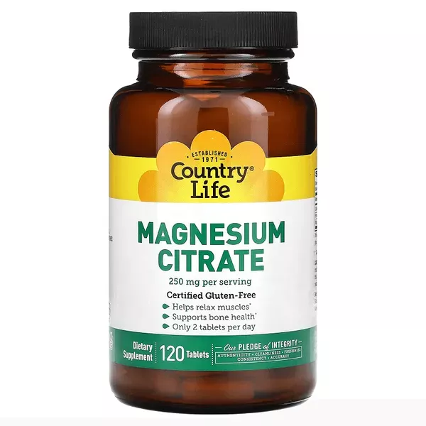 Country Life Magnesium Citrate 250 mg ������ ������ ��� ��������-���������� �������