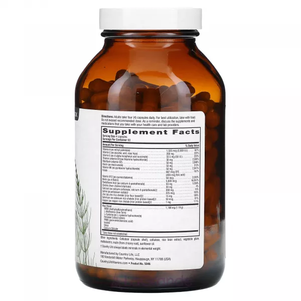 Country Life Maxi Hair Plus 5000 mcg �������� � �������� ��� �����, ���� � ������
