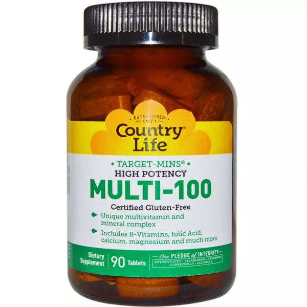 Country Life Target-Mins Multi-100 High Potency ����������������� ���������-����������� ��������