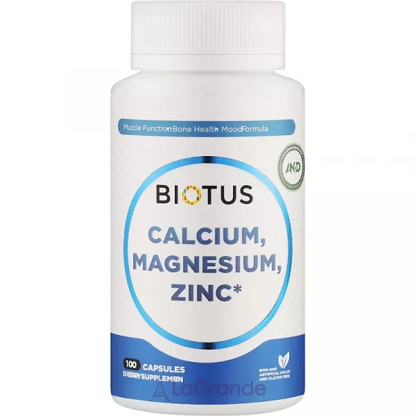Biotus Calcium Magnesium Zinc with Vitamin D3 ĳ������ ������� 