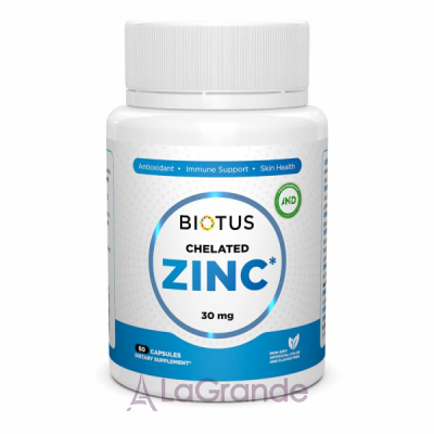 Biotus Chelated Zinc 30 mg ĳ  