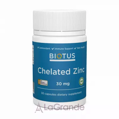 Biotus Chelated Zinc 30 mg   