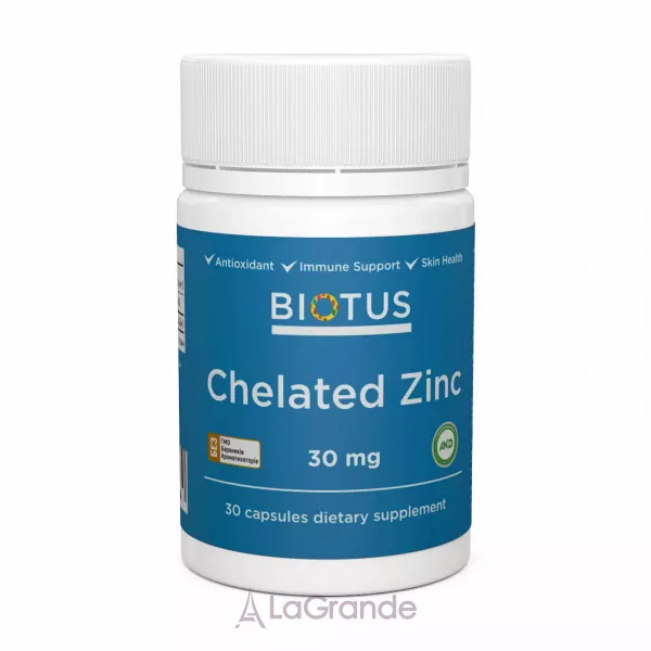 Biotus Chelated Zinc 30 mg ĳ������ ������� 