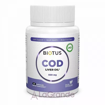 Biotus Cod Liver Oil 500 mg '    , 500 