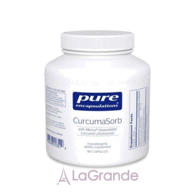 CurcumaSorb, Pure Encapsulations, 180 caps   c   