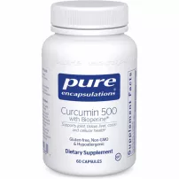 Pure Encapsulations Curcumin 500 with Bioperine ����������� ������� "�������� � ����������", 500 ��