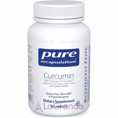 Curcumin, Pure Encapsulations, 250 mg, 60 caps   