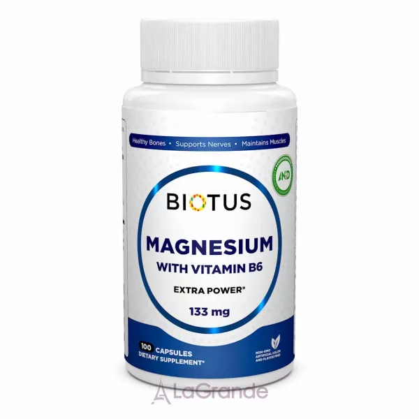 Biotus Magnesium with Vitamin B6 Extra Power 133 mg ĳ������ ������� 