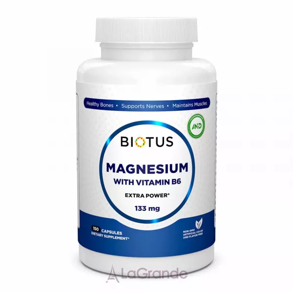 Biotus Magnesium with Vitamin B6 Extra Power 133 mg ĳ������ ������� 