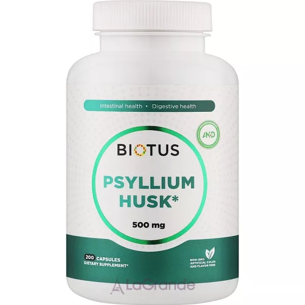 Biotus Psyllium Husk 500 mg ĳ������ ������� 