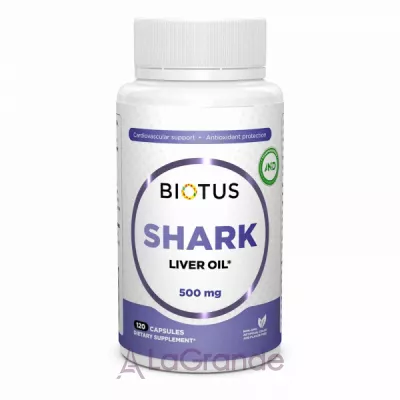 Biotus Shark Liver Oil 500 mg '    , 500 