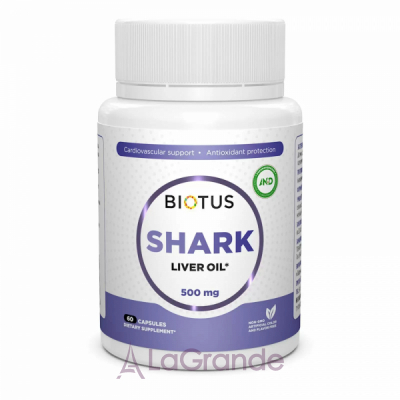 Biotus Shark Liver Oil 500 mg     , 500 