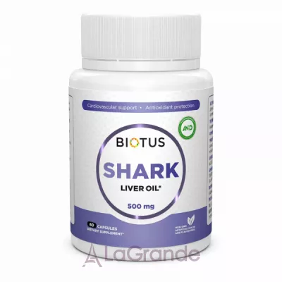 Biotus Shark Liver Oil 500 mg '    , 500 