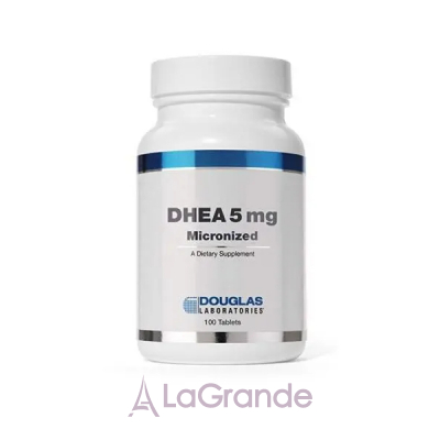 DHEA, Douglas Laboratories, 5 mg, 100 tablets   ,   , , ,      