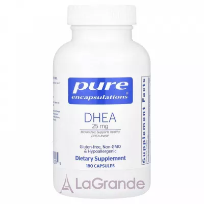 Pure Encapsulations Douglas Laboratories DHEA 25 mg           