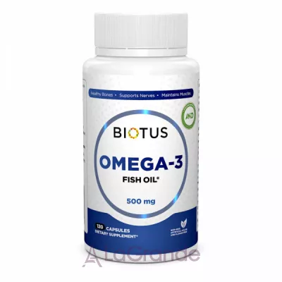 Biotus Omega 3 Fish Oil 500 mg -3 '  500 