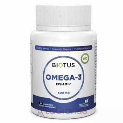 Biotus Omega 3 Fish Oil 500 mg -3   500 