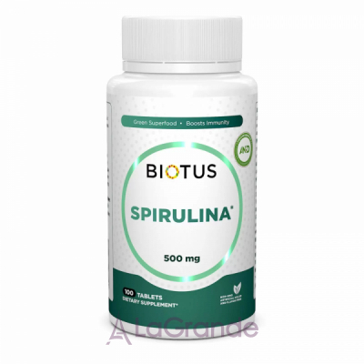 Biotus Spirulina 500 mg   