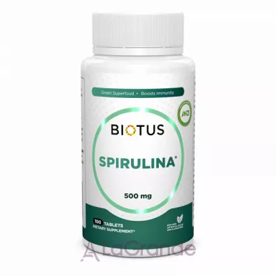 Biotus Spirulina 500 mg   