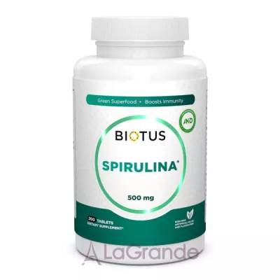 Biotus Spirulina 500 mg ĳ  