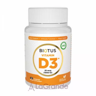 Biotus Vitamin D3 1000 IU ĳ  