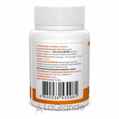 Biotus Vitamin D3 2000 IU   