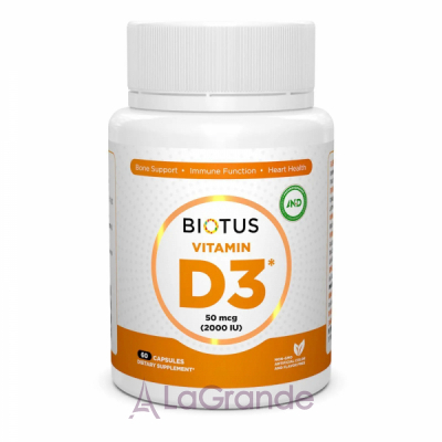 Biotus Vitamin D3 2000 IU ĳ  