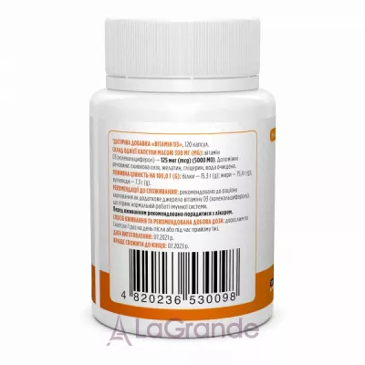 Biotus Vitamin D3 5000 IU ĳ  