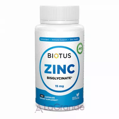 Biotus Zinc Bisglycinate 15 mg ĳ  