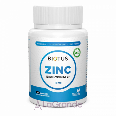 Biotus Zinc Bisglycinate 15 mg ĳ  