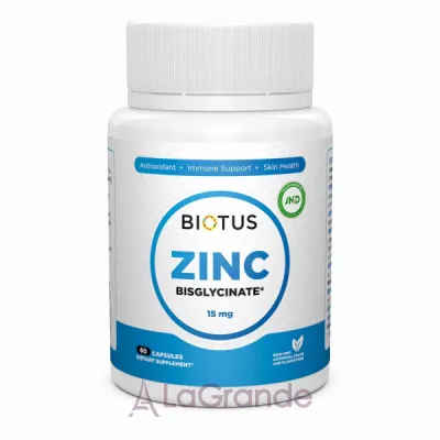 Biotus Zinc Bisglycinate 15 mg ĳ  