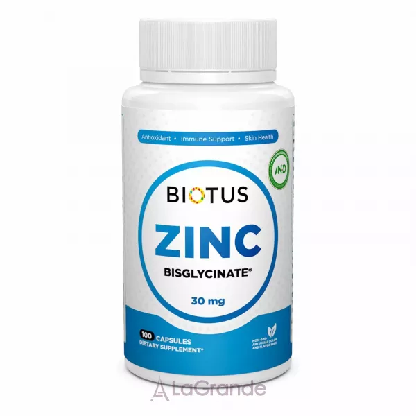 Biotus Zinc Bisglycinate 30 mg ĳ������ ������� 