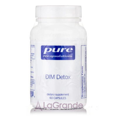 DIM Detox, Pure Encapsulations, 60  ϳ     