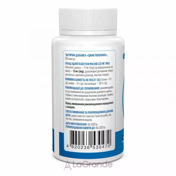 Biotus Zinc Picolinate 15 mg ĳ������ ������� 