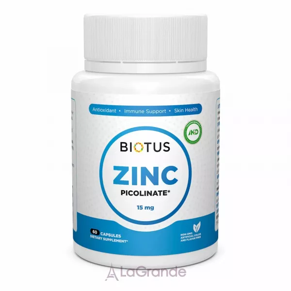 Biotus Zinc Picolinate 15 mg ĳ������ ������� 